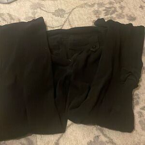 Black cargo pants